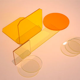 金黄色（黄色）玻璃